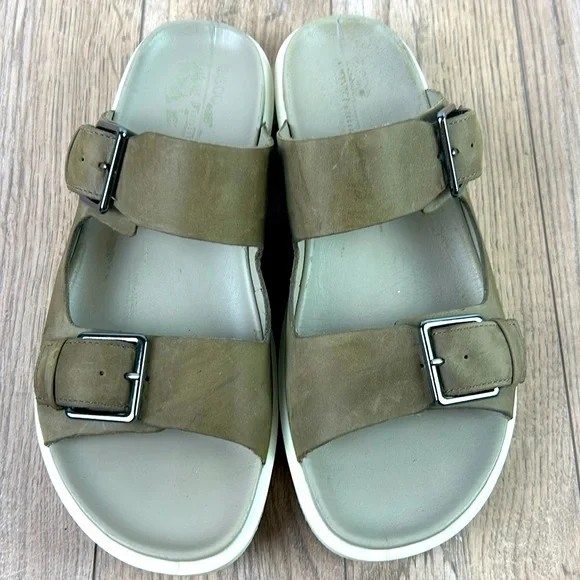 ECCO Men's Flowt Lux Slide Flat Sandal - Picture 1 of 6